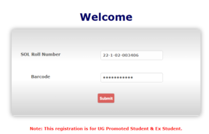 sol admission registration