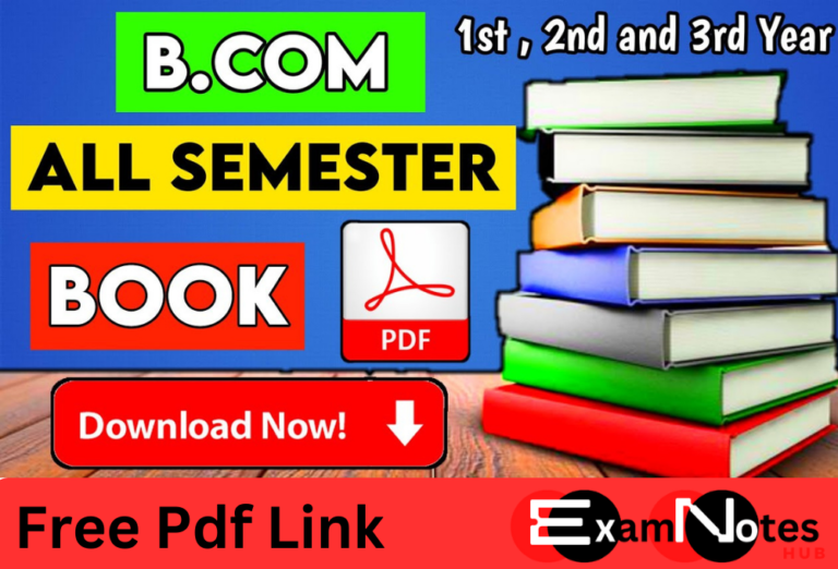 b.com 1st year English book pdf