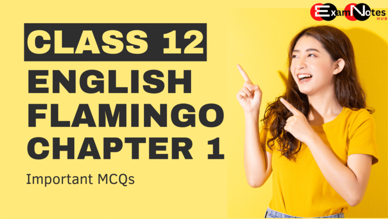 NCERT MCQ Questions for Class 12 English Flamingo Chapter 1 The Last Lesson with Answers Pdf